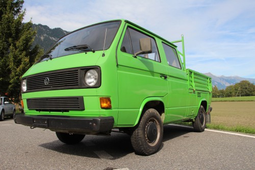 VW-T3-DOKA von kult-automobile Interlaken.
An-und Verkauf von VW Bus- Camper - DOKA-Westfalia