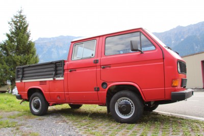 VW Bus T3 Typ 2 Doka rot 032-18